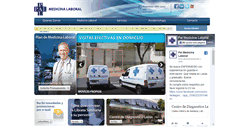 Desktop Screenshot of palmedicinalaboral.com.ar